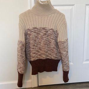 Pink lily sweater turtleneck